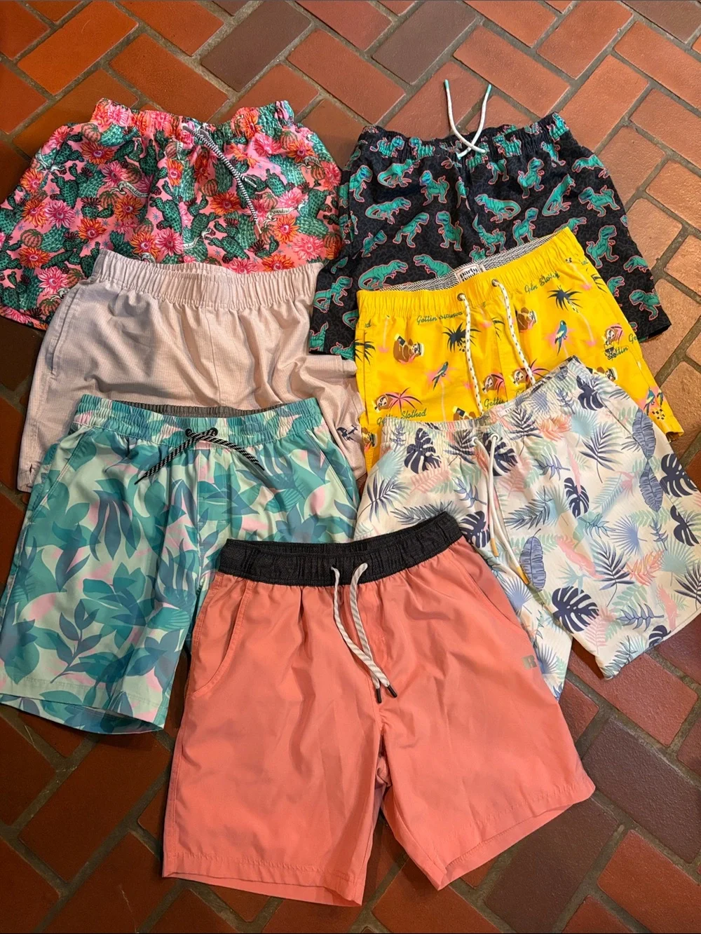 Men's Lot of Assorted Board Shorts